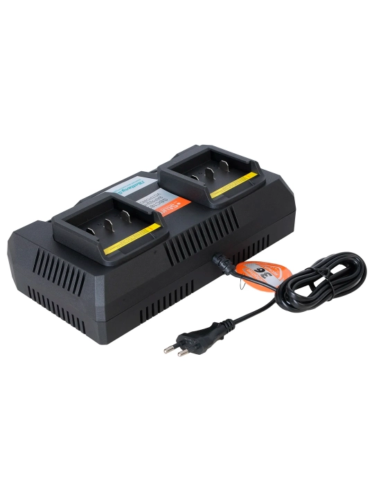 Zaryadlovchi Sturm! 1BatterySystem ikkita batareya uchun SBC1822