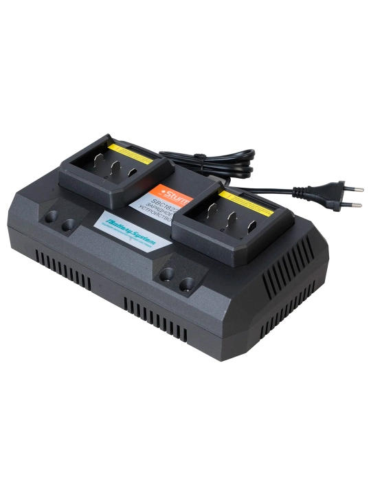 Zaryadlovchi Sturm! 1BatterySystem ikkita batareya uchun SBC1822 - 