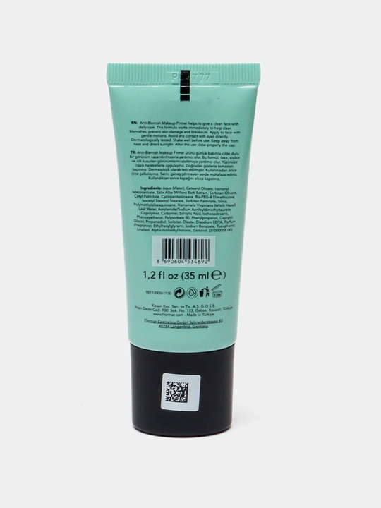 Праймер для лица скрывающий покраснения Flormar Anti-blemish Primer, 35 мл