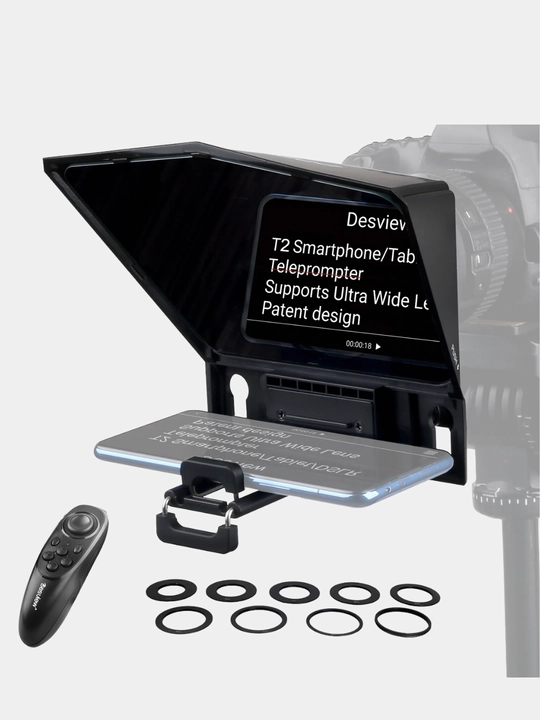 IPhone, Android va DSLR uchun ko‘p funksiyali Desview T2 teleprompteri