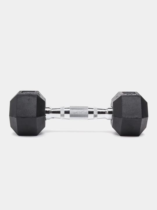 Gantel rezina qoplamali, bir juft, 2 kg