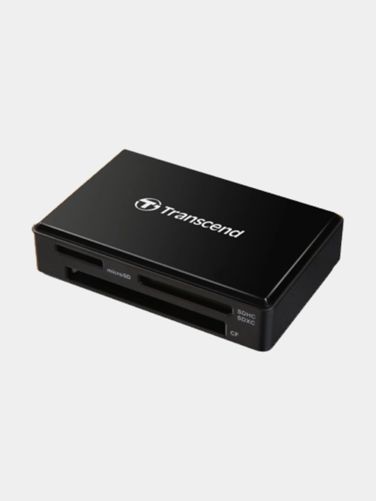 Transcend RDF8 — Высокоскоростной кардридер USB/USB-C для фото и видео