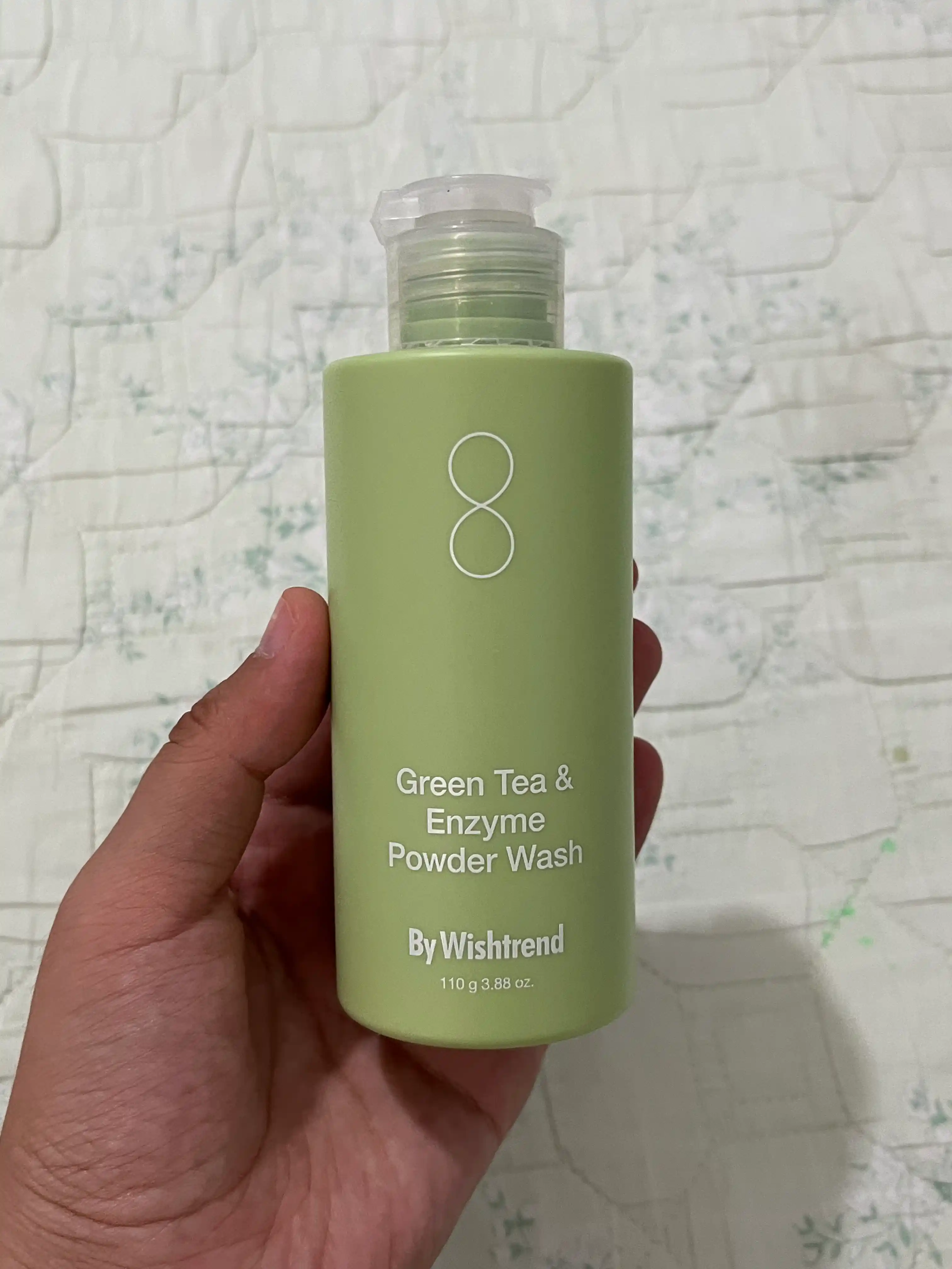 Yuz tozalash uchun va qora nuqtalarga enzim ferment kukuni By Wishtrend, 110 ml