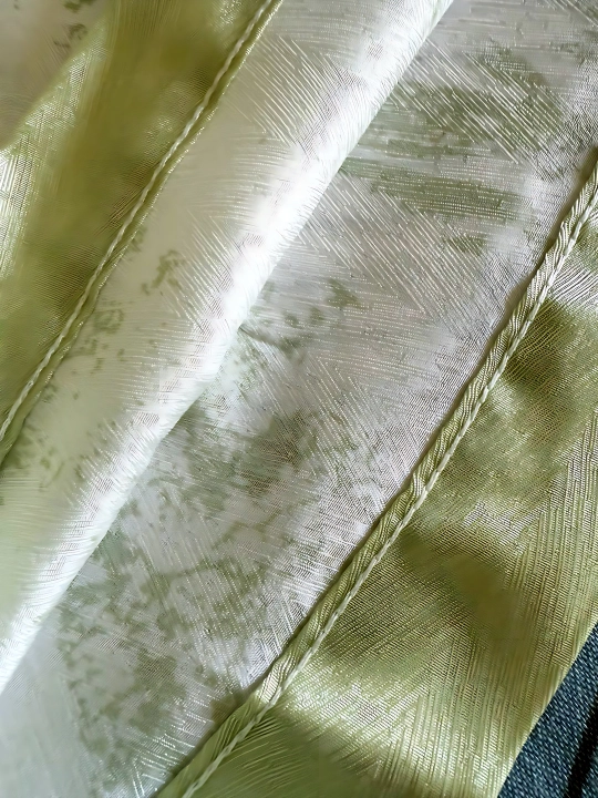(3 в 1)  Элегантный женский пижамный комплект из вышитого атласа, размер: XL.XXL