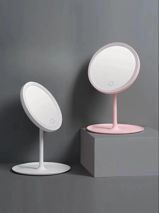 LED yoritgichli kosmetik stol oynasi - bo'yanish uchun yoritish