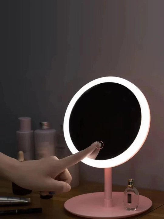 LED yoritgichli kosmetik stol oynasi - bo'yanish uchun yoritish