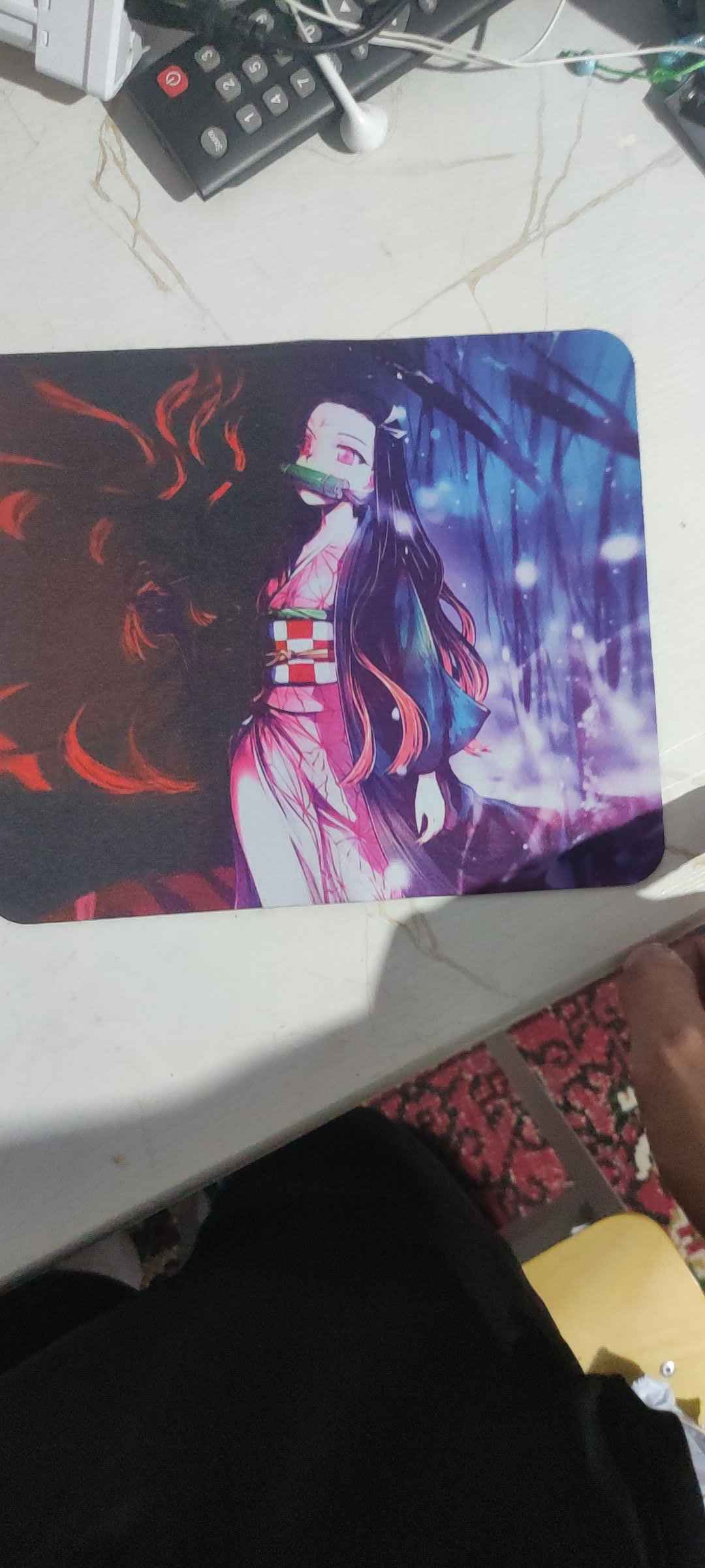 Коврики для компьютера и мыши Demon Slayer – 800x300 и 240x200, аниме коврик