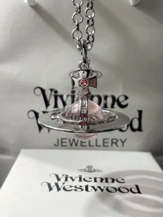 Цепочка на шею, с подвеской Vivienne Westwood, ожерелье