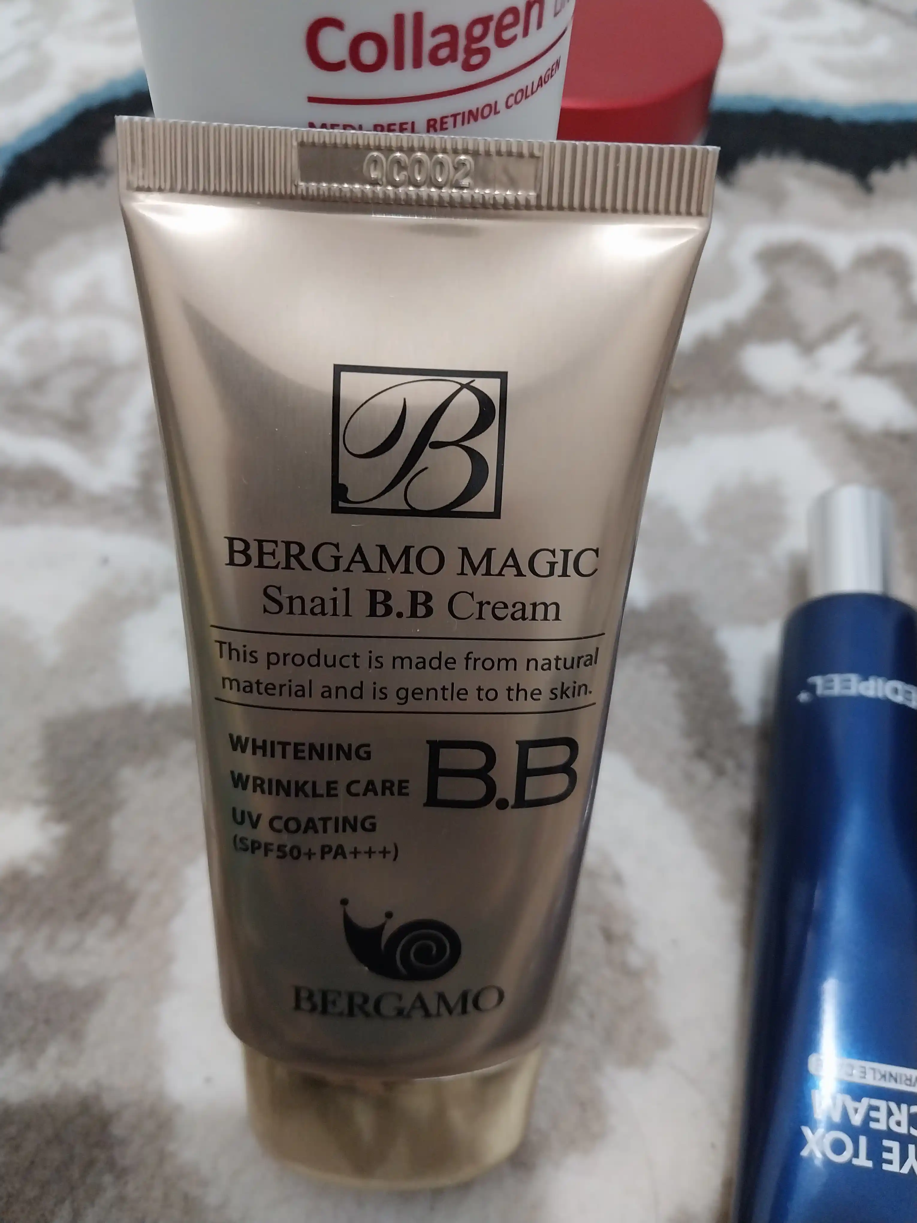 Тональный крем для лица, Bergamo BB, матирующий, увлажняющий, с SPF, 50 мл