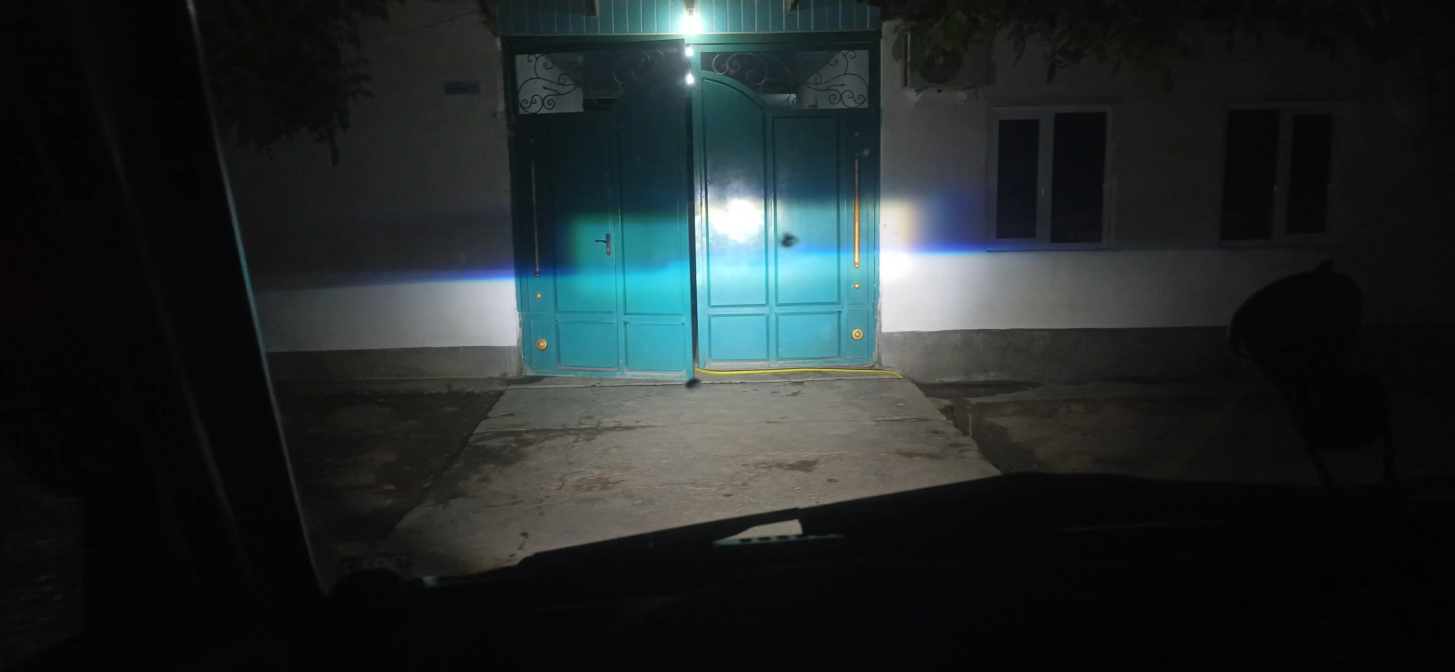 Yoritgichlar led lampa A8 oq va sariq rangli,LED - A7 LED lampalar H4 mini linzali avto