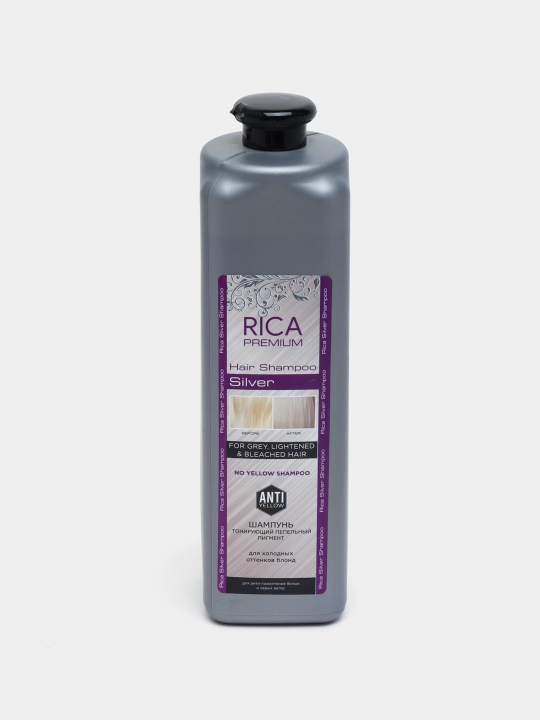 Shampun toning pepel pigment rica SILVER