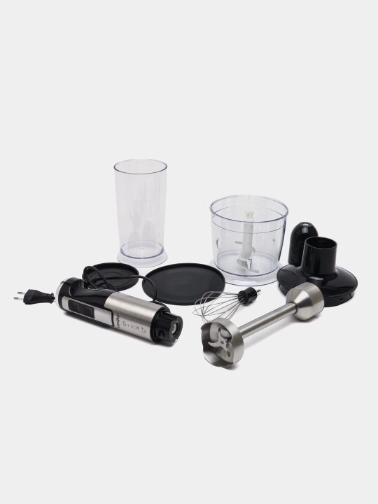 Qo'l blenderi chopper, mikser, maydalagich Sonifer, 1500 Vt gacha, 6 xil