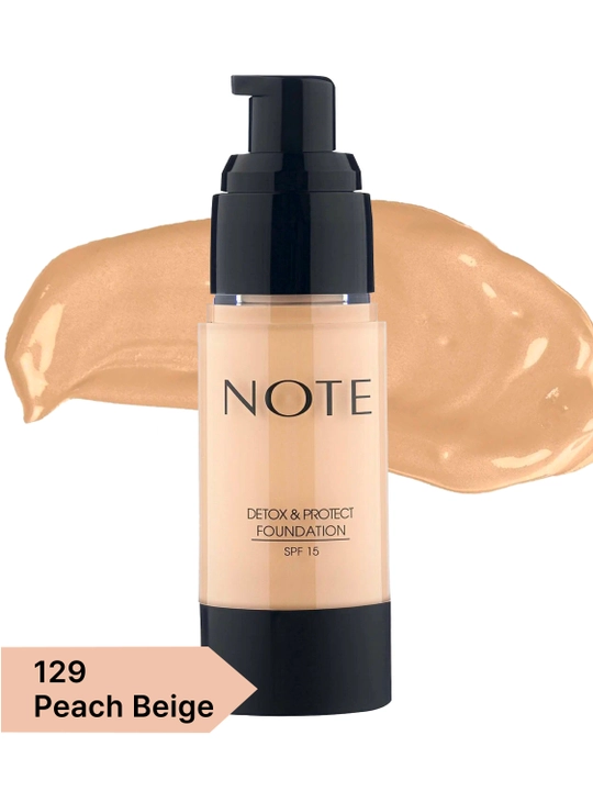 NOTE Detox and Protect Foundation SPF15 tonal kremi, 30 ml