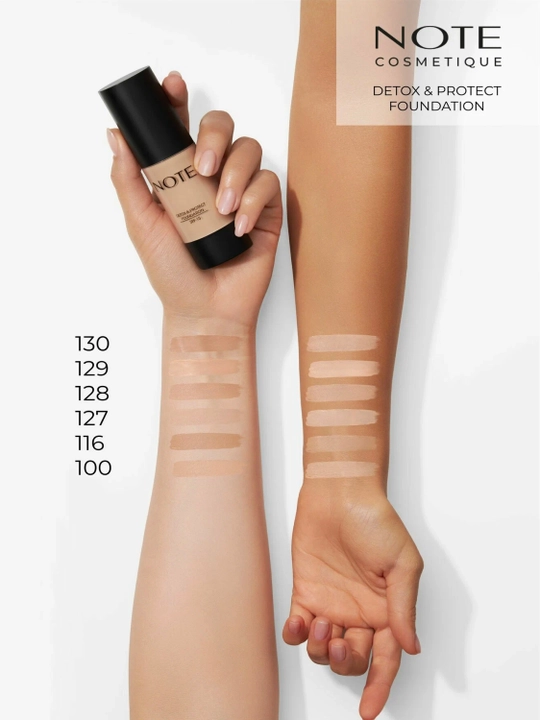 NOTE Detox and Protect Foundation SPF15 tonal kremi, 30 ml