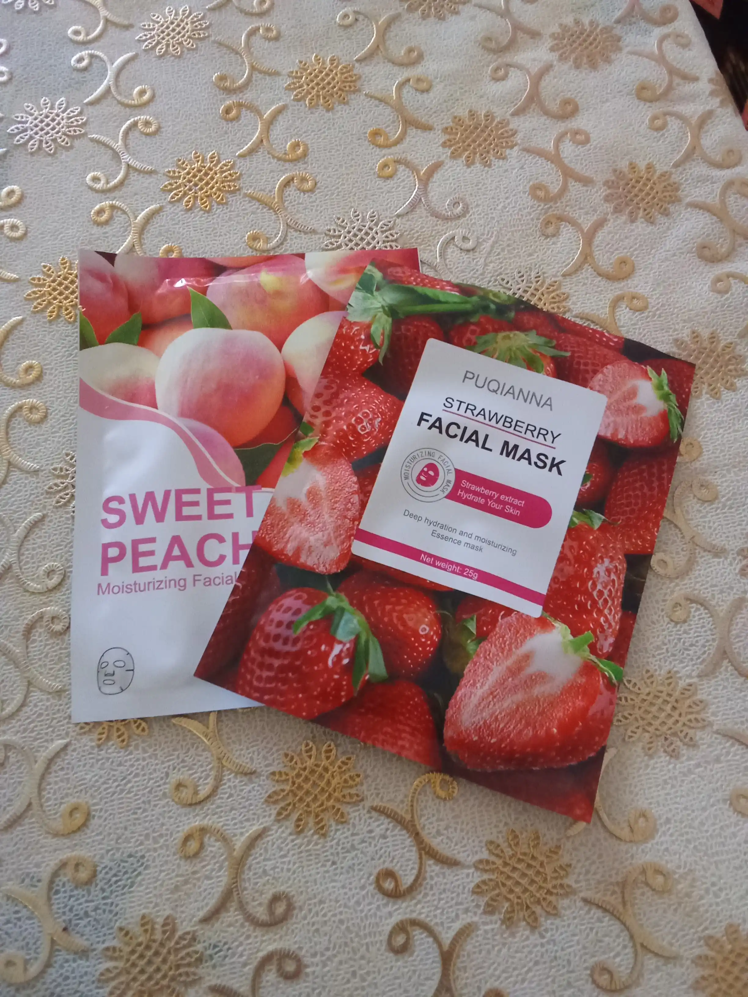 Набор тканевых масок для лица с улиткой, клубникой, лимоном и рисом, 2, 4, 5, 10 шт