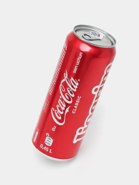 Gazlangan ichimlik Coca-Cola Classic, 450 ml - 