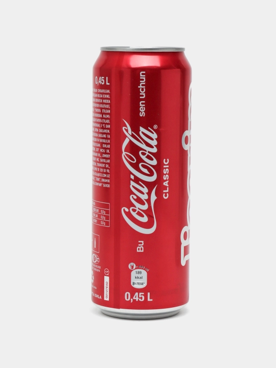 Gazlangan ichimlik Coca-Cola Classic, 450 ml