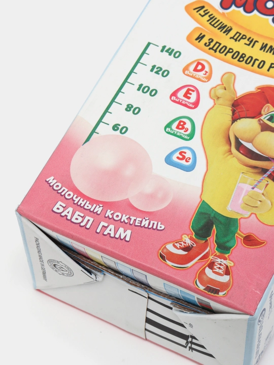 Sutli kokteyl Lactel Loko Moko, Bubble gum ta'mi bilan, 1 litr