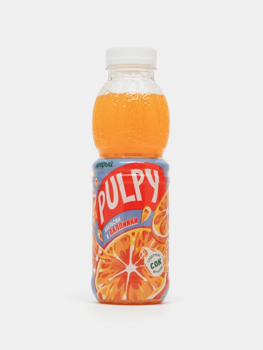 Сокосодержащий напиток Pulpy Апельсин, 450 мл - 
