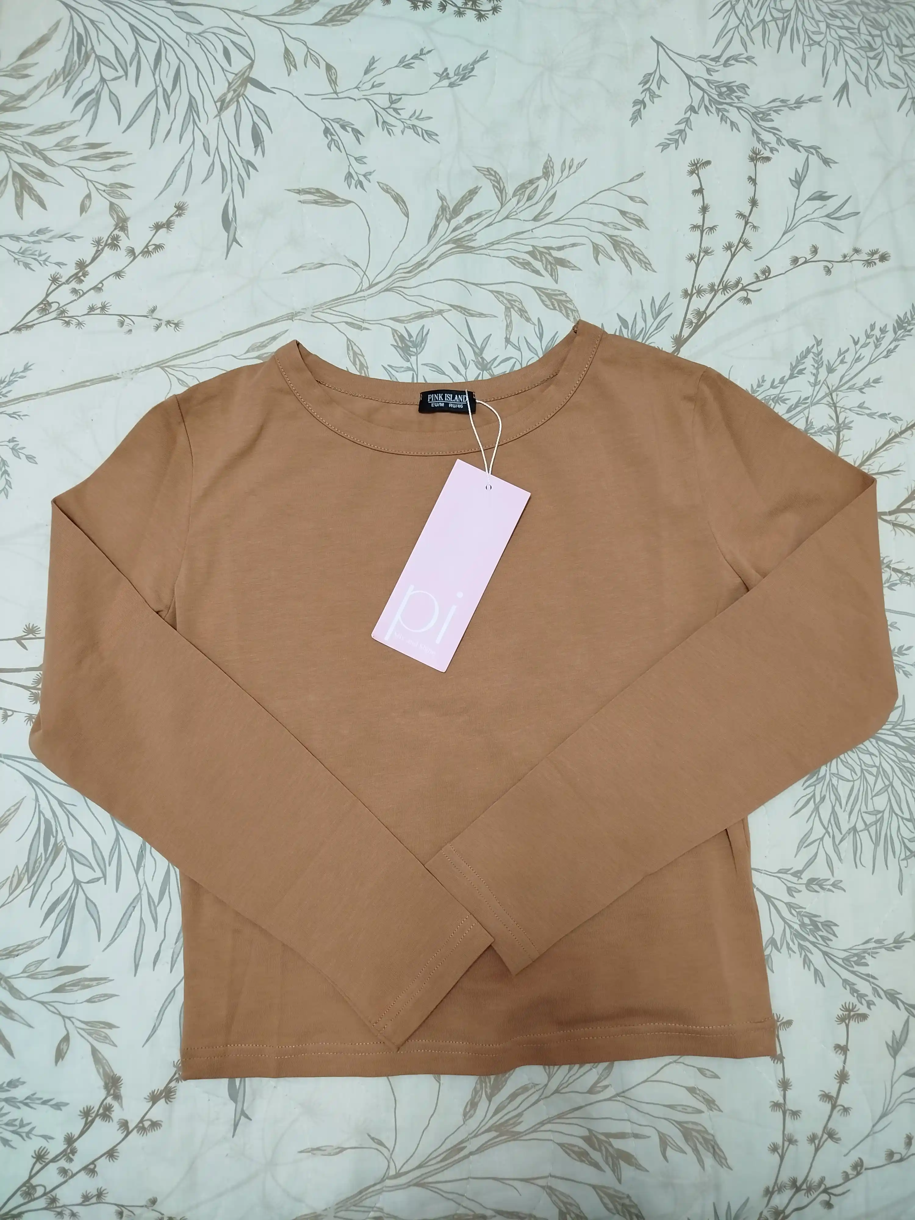 Longslive Slim Fit, yumshoq cho'zilgan trikotaj