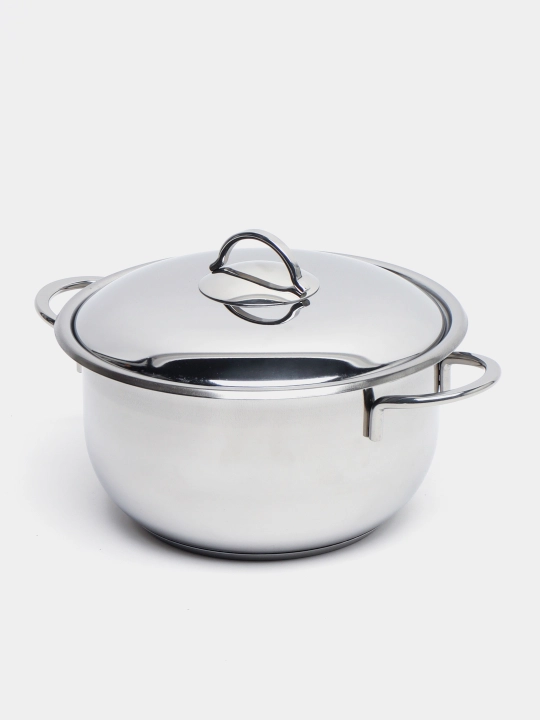 Po'latdan yasalgan kasrtyulya KINOX 22 sm, 6.4 litr