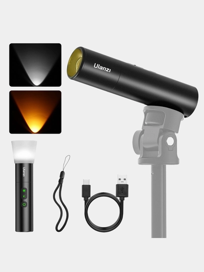 Проектор ULANZI LED — портативный, 3 режима света, с USB зарядкой