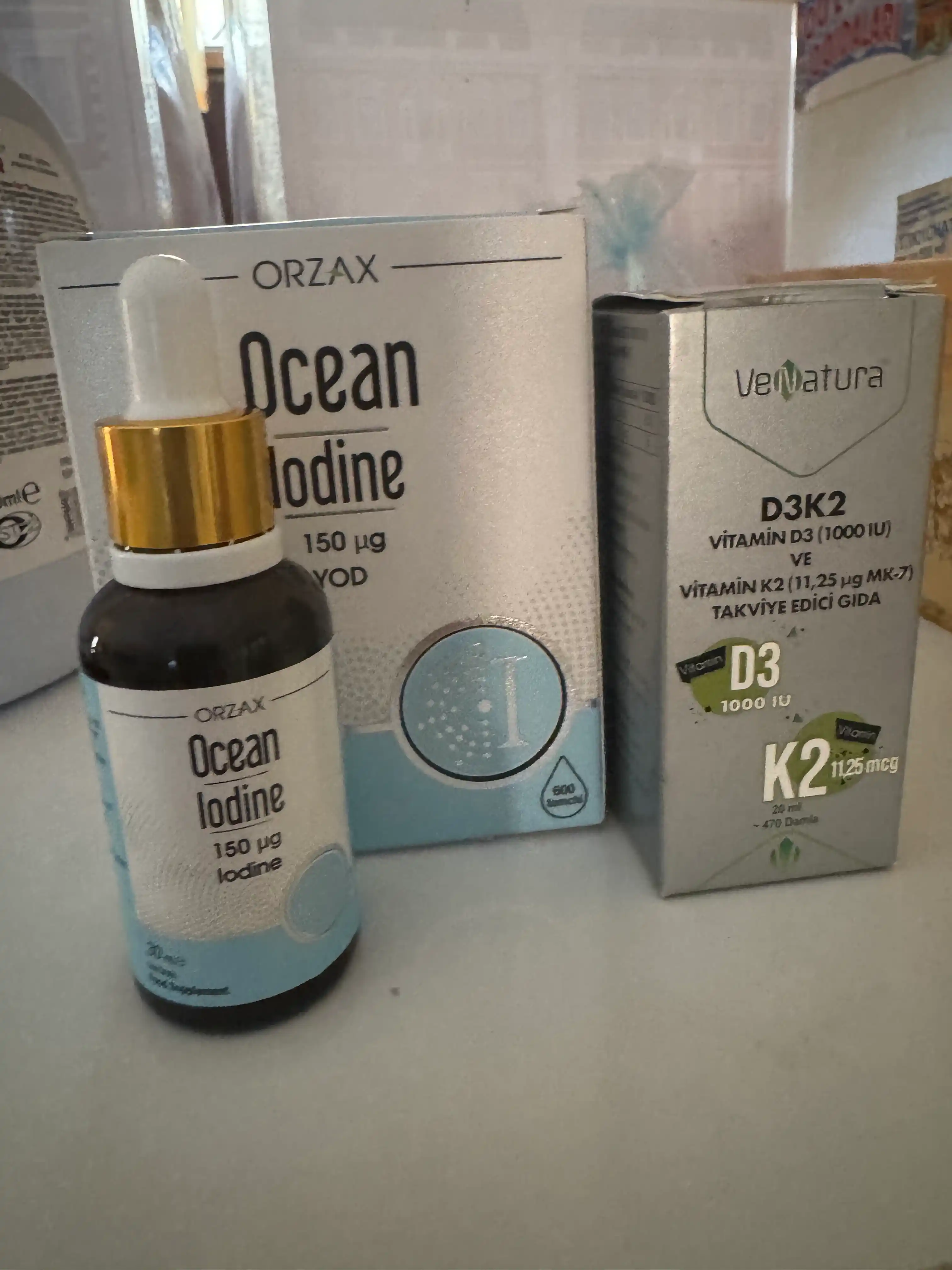 OCEAN Iodine — йод 150 мкг для щитовидной железы, капли, 30 мл, Халяль