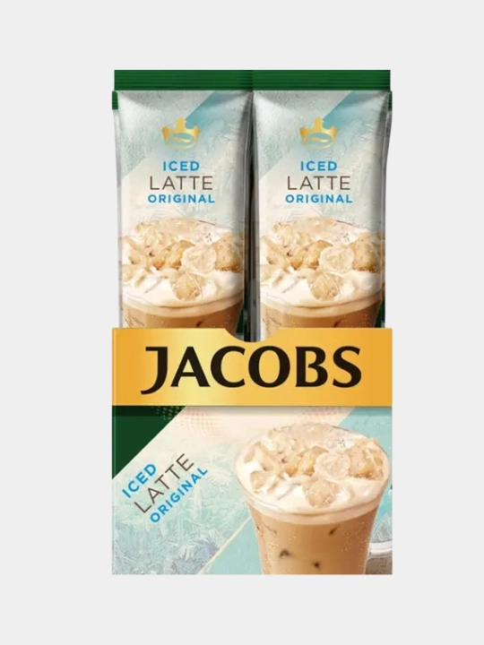 Холодный латте кофе 3в1 Jacobs  10шт - 