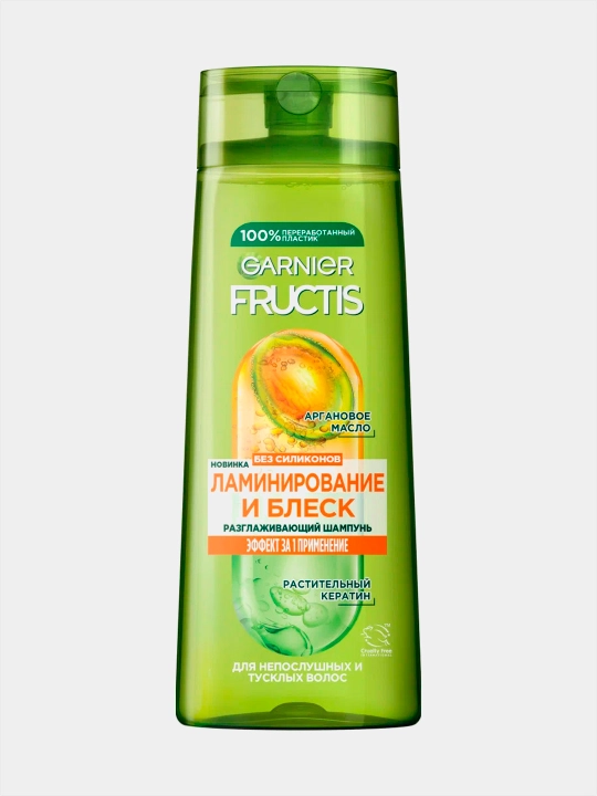 "Laminirovaniye i blesk" FRUKTIS shampuni, 250 ml