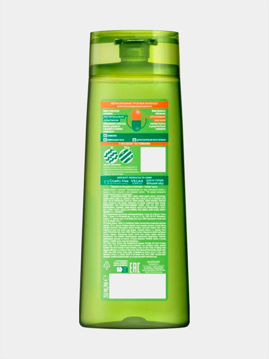 "Laminirovaniye i blesk" FRUKTIS shampuni, 250 ml