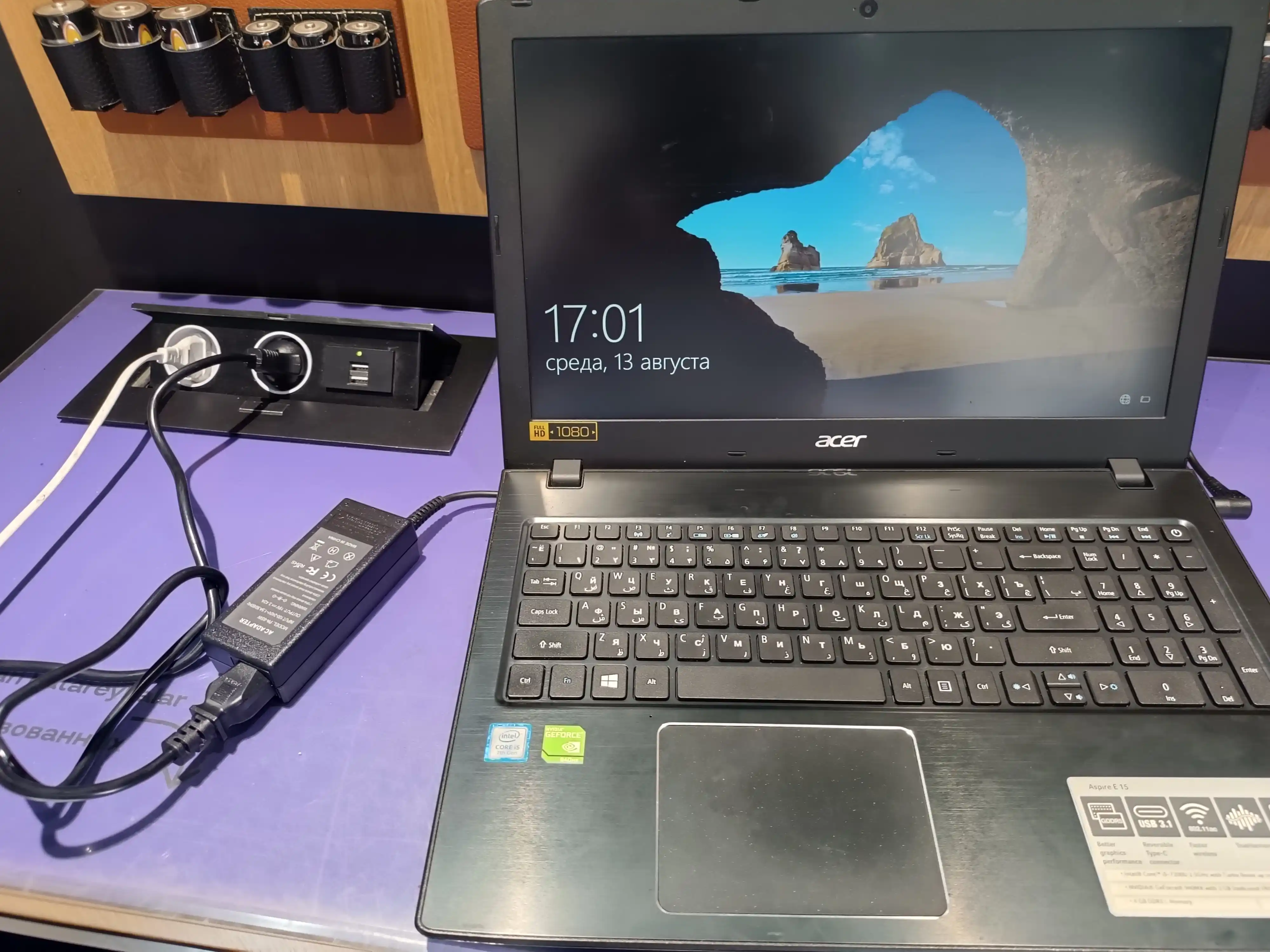Acer Зарядное устройство для ноутбука – все разъемы, быстрая зарядка + подарок