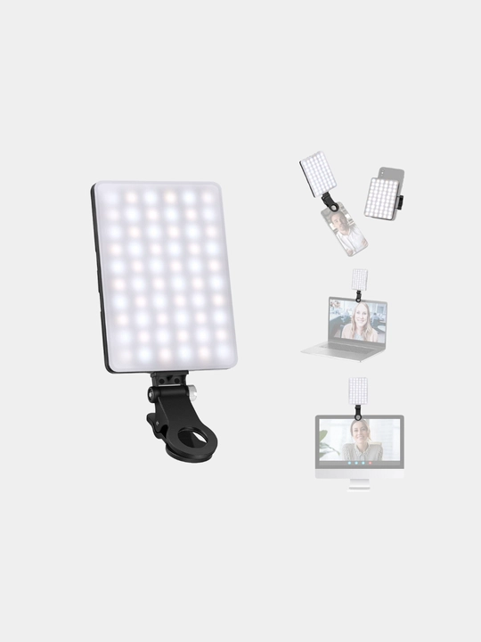 Neewer 10099181 — Mobil 60-LED chiroq videomuloqot va translyatsiya uchun