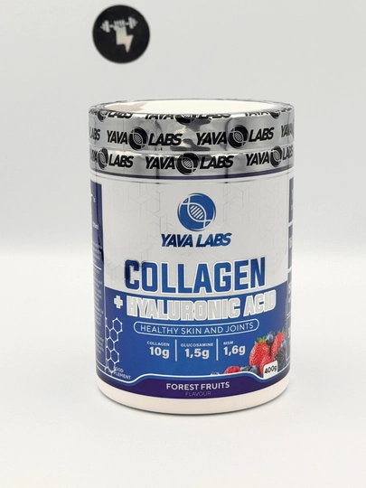 YAVA LASB Collagen + hyaluronic Acid 400g Forest fruit Коллаген — LIFEPIT-YLCOLGEN-limon
