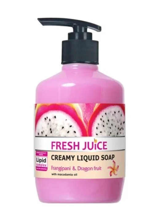 Suyuq krem-sovun, turli hidlar, qo‘l va tana uchun, 460 ml, Fresh Juice