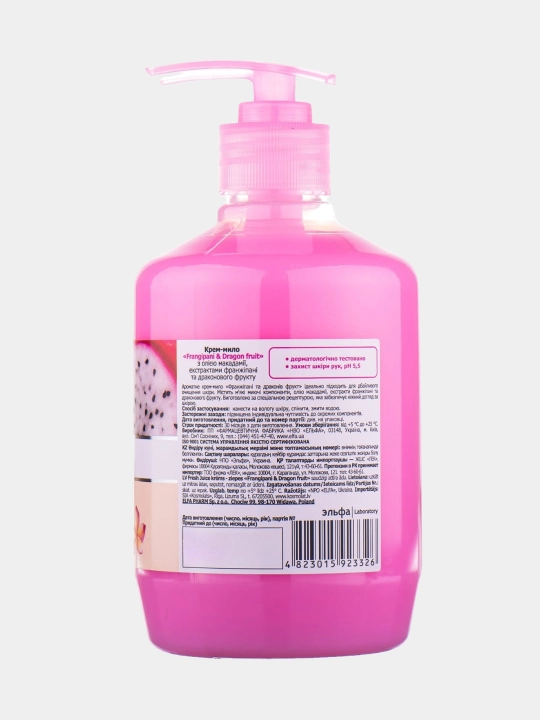 Suyuq krem-sovun, turli hidlar, qo‘l va tana uchun, 460 ml, Fresh Juice