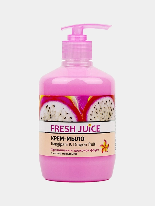Suyuq krem-sovun, turli hidlar, qo‘l va tana uchun, 460 ml, Fresh Juice