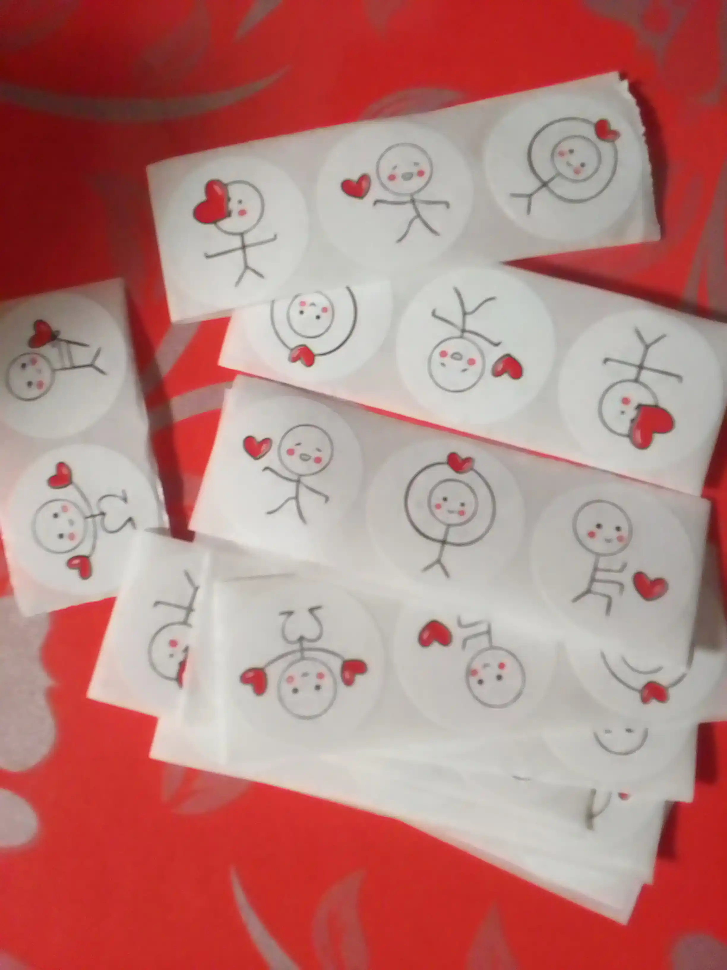 Kuromi, Kitty, Thank you stiker to'plami to'plamda, 50 dona