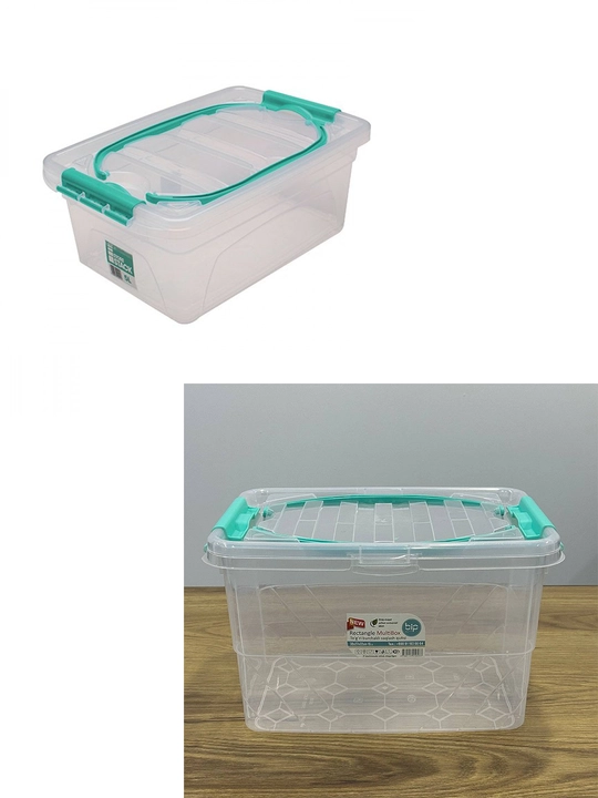 Qopqoqli plastik konteyner,13x20sm,bog'cha uchun bog'chada kanstovar saqlash uchun quti