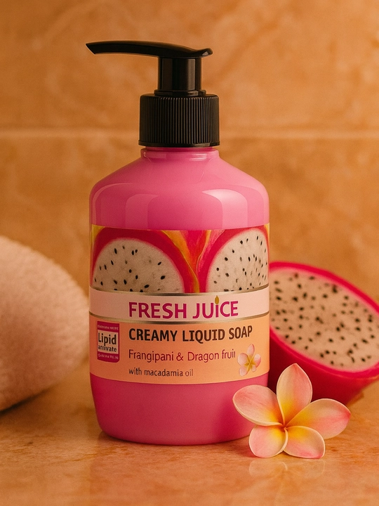 Жидкое крем-мыло, разные ароматы, для рук и тела, 460 мл, Fresh Juice - 