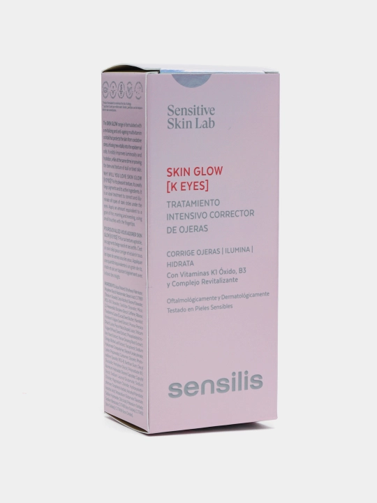 Sensilis Skin Glow K Eyes 15 ml – это антивозрастной уход для кожи вокруг глаз