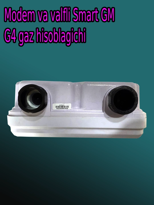 Modem va valfli Smart GM G4 gaz hisoblagichi