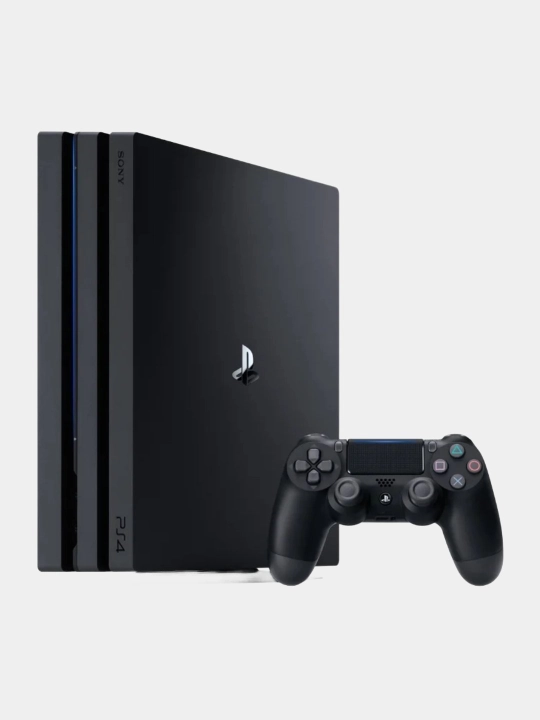 Playstation 4 Pro, 1 ТБ, 2 ТБ, с 2 джойстиками, установлены игры 