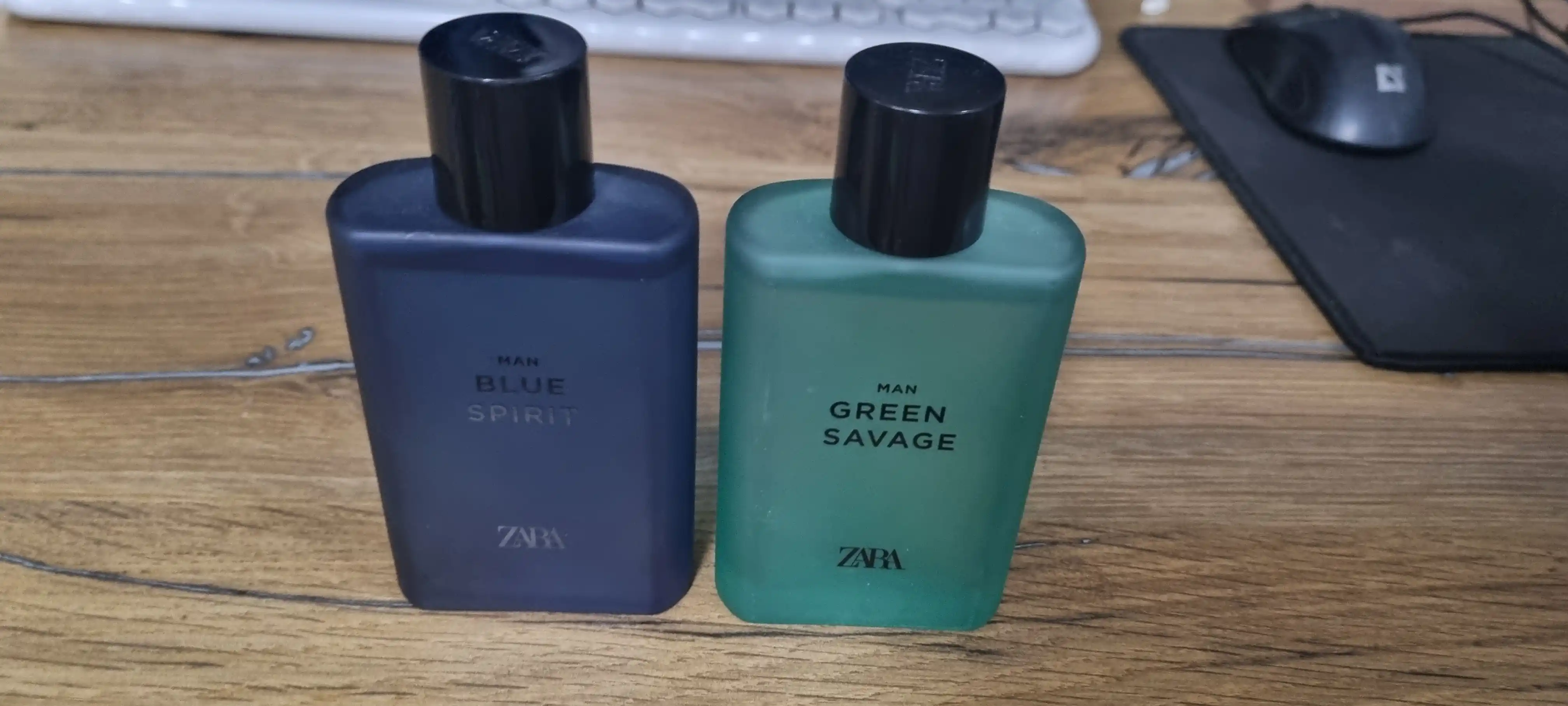 Туалетная вода для мужчин ZARA Green Savage 100 мл + Blue Spirit, 100 мл