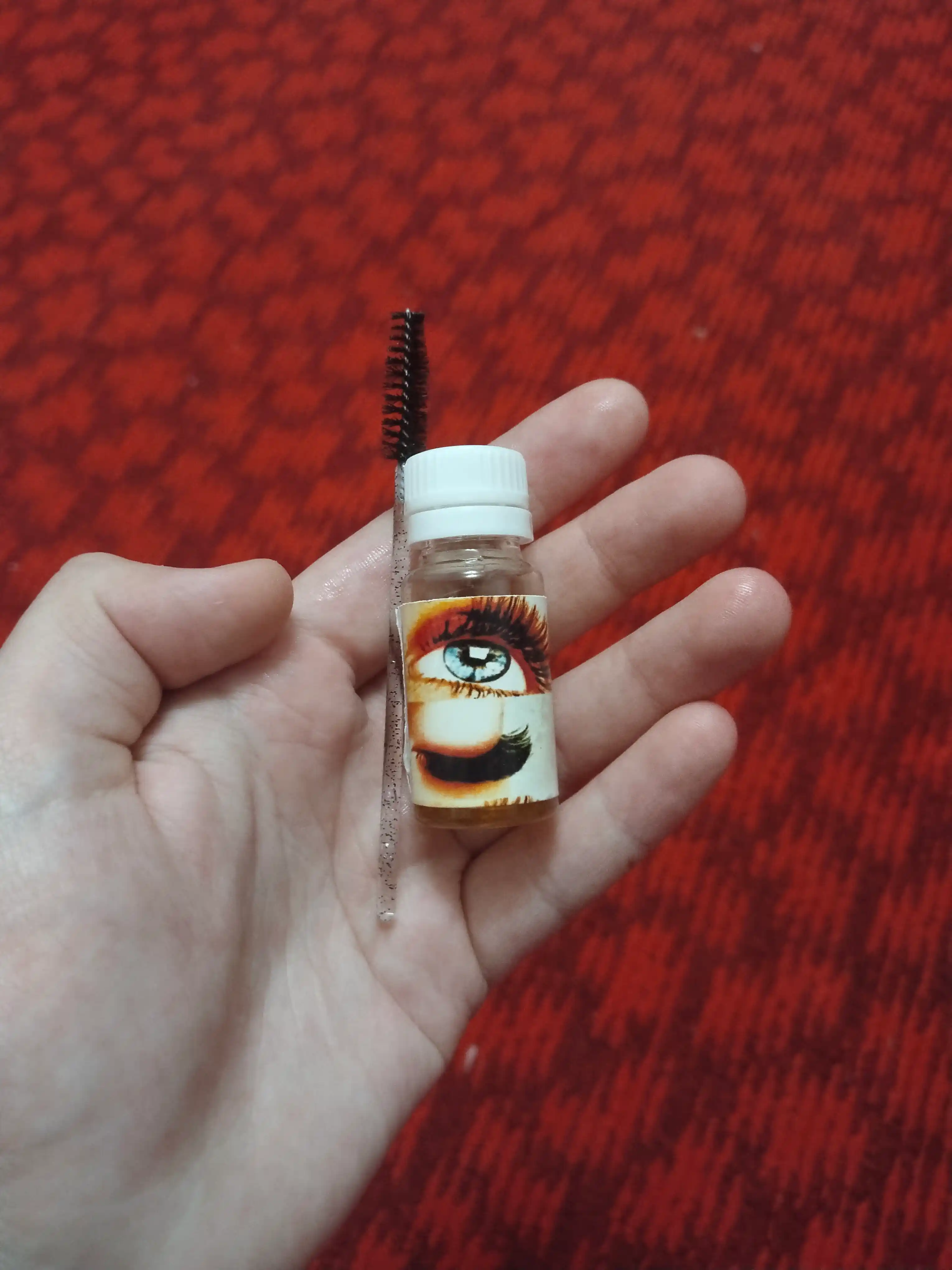 Qoshlar va kirpiklar o'sishi uchun moy, cho'tka, 10 ml