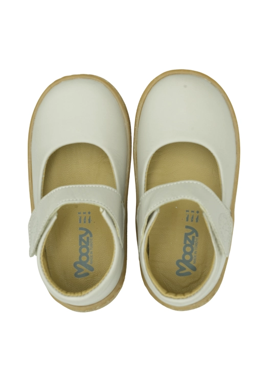 Детские кожаные туфли barefoot для девочек с удобной застёжкой