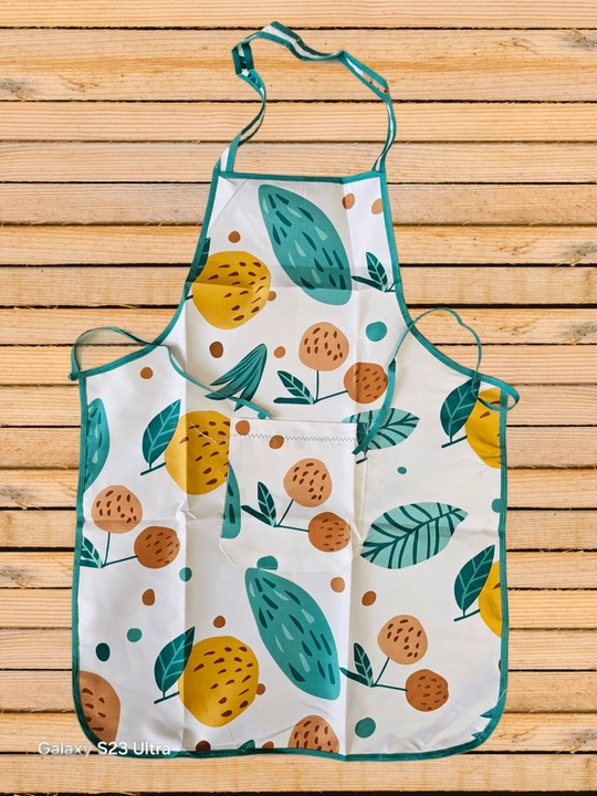 Кухонный фартук с карманами для повара или бармена, водонепроницаемый - 