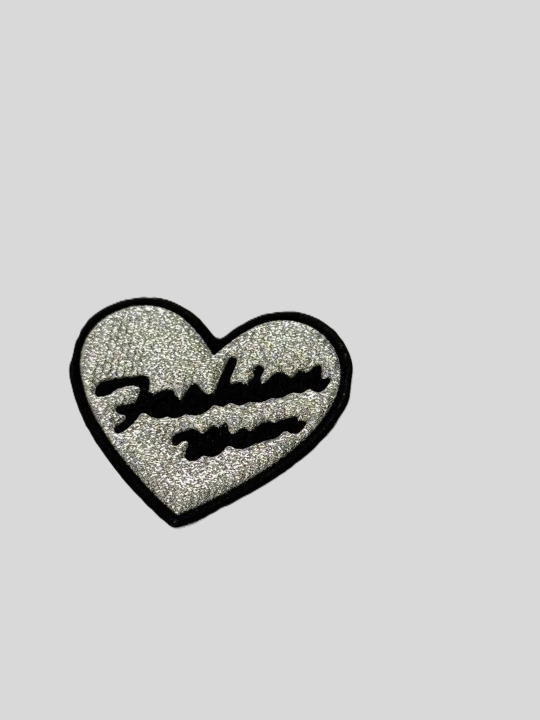 Erkaklar va ayollar uchun metall emblem, etiketka, kashta tikish