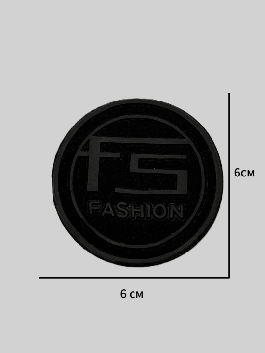 Erkaklar va ayollar uchun metall emblem, etiketka, kashta tikish