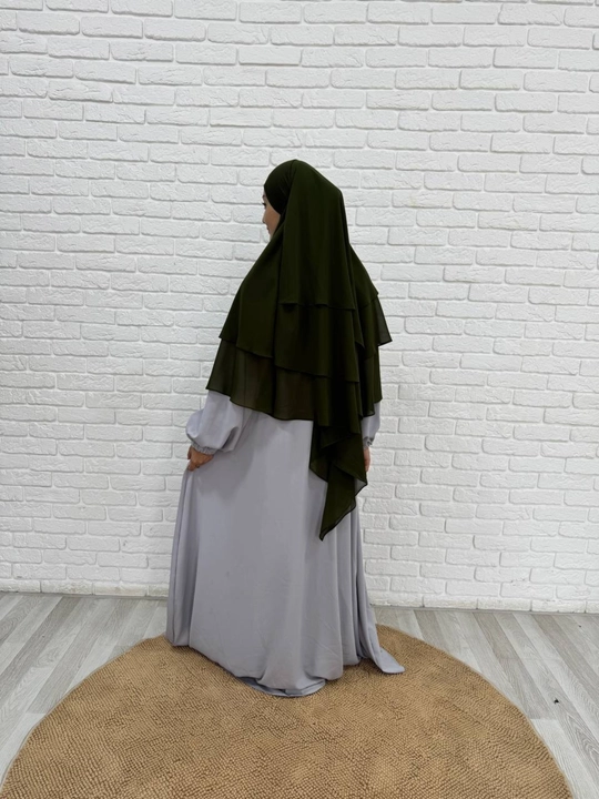 Uch qatlamli ximar, shifonli