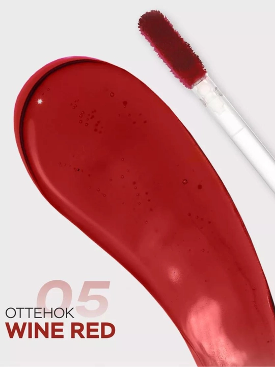 Оттеночный гель-тинт для губ LUXVISAGE LIP TINT AQUA GEL hyaluron